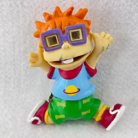 Vintage 1997 Chuckie Rugrats Keychain Light 4” - Picture 2 of 8
